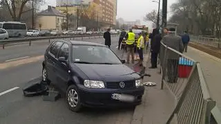 Wypadek na Puławskiej