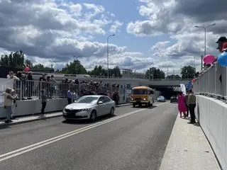 Drugi tunel drogowy pod torami w Sulejówku otwarty
