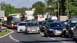 Zderzenie dwóch aut na Trakcie Brzeskim