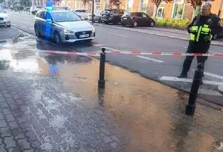 Awaria wodociągowa na Pradze