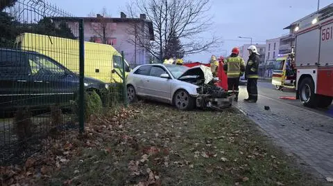 Kierowca nie przeżył zderzenia z wywrotką