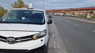 Zderzenie aut w pobliżu lotniska