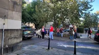 Piknik towarzyszący tworzeniu malunku