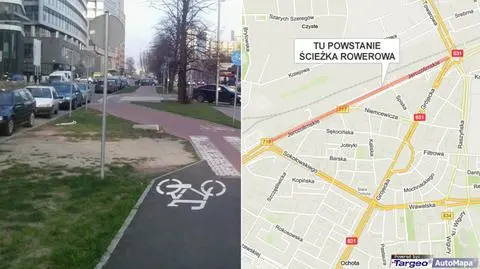 Ścieżka, nowe chodniki i przystanki. Tak zmienią się Al. Jerozolimskie