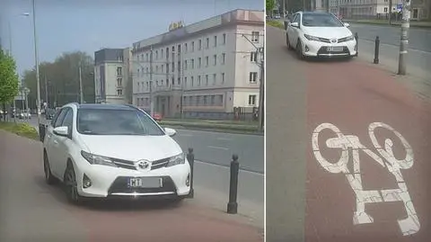 Cała ścieżka dla niego. "Mistrz parkowania" w akcji