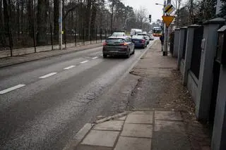 Ulica Kościuszkowców przed zmianami 