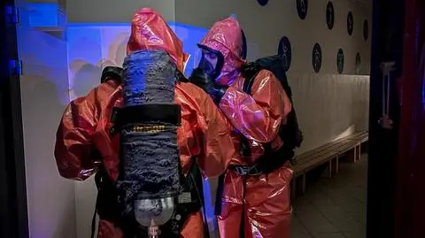 Akcja straży pożarnej w siedleckiej podstawówce 