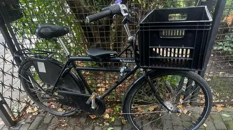 Rower jest głównym środkiem transportu pana Krzysztofa