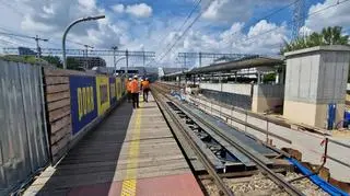 Budowa przejścia podziemnego na Dworcu Gdańskim