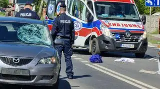 Chłopiec miał szczęście, że w korku utknął Tomasz i Sebastian 