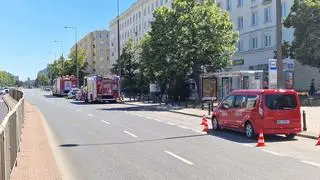 Zadymienie na stacji Racławicka