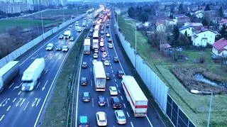 Utrudnienia na trasie S2