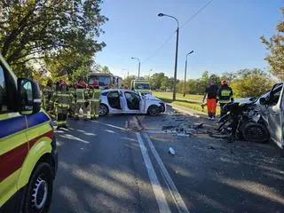 Wypadek na Targówku 