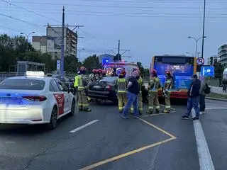 Kolizja w alei Krakowskiej