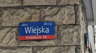 Interwencja policja na Wiejskiej 