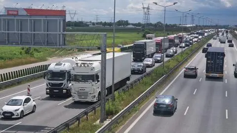 Utrudnienia po wypadku na trasie S8