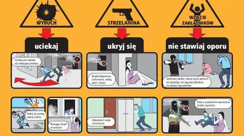 Uciekaj, ukryj się, nie patrz w oczy. Instrukcja dla pasażerów 