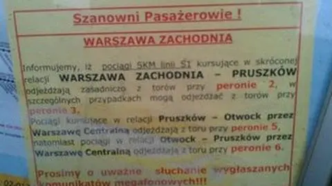 Z którego peronu jechać?