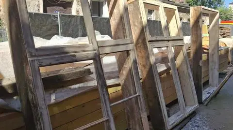 Trwa rewitalizacja drewniaka Burkego