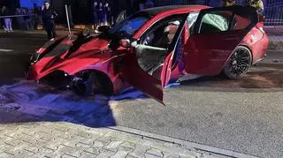 Wypadek pod Warszawą