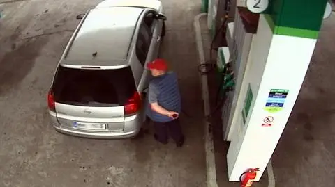 Kradzież paliwa. Policja szuka tego mężczyzny 