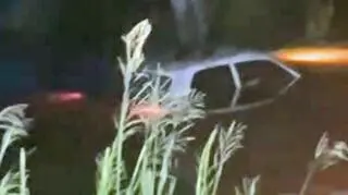 Uciekali przed policją, autem wjechali do kanału wodnego