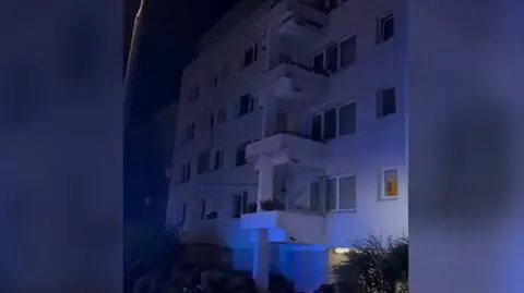 Pożar mieszkania na Mokotowie 