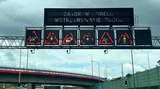 Zderzenie w tunelu POW (zdjęcie ilustracyjne)