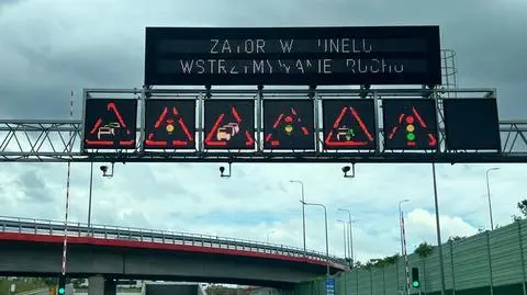 Zderzenie w tunelu POW (zdjęcie ilustracyjne)