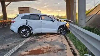 Wypadek na S8