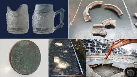 Na budowie metra szukają śladów dawnej Warszawy