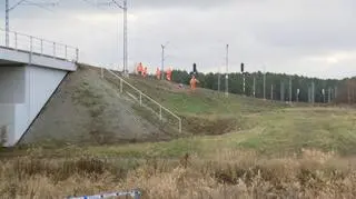 Prace naprawcze w rejonie stacji PKP Mika