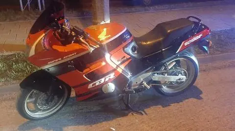 Motocyklista odpowie przed sądem