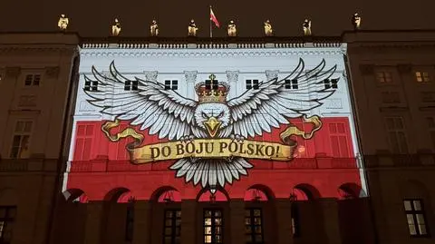 "Do boju Polsko!" na Pałacu Prezydenckim
