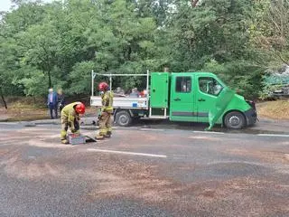 Zderzenie na Wale Miedzeszyńskim