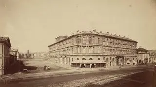 Hotel Europejski w roku 1878