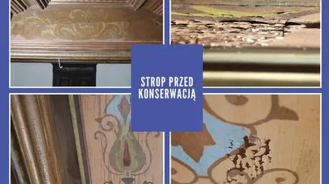 Dwór został wzniesiony w XVIII wieku. Wewnątrz ma sufit z malowidłami