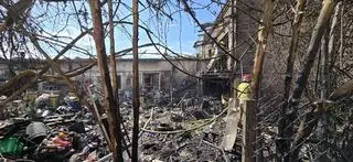 Fire in Lesznowola 