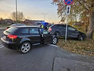 Zderzenie na ulicy Radzymińskiej 