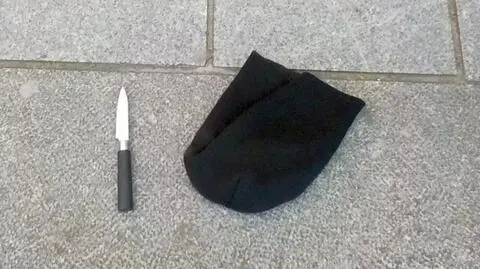 Strażnicy miejscy zatrzymali nożownika 