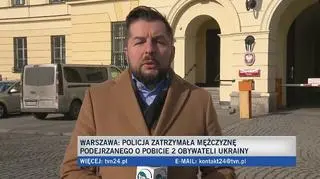 Policja zatrzymała mężczyznę podejrzanego o pobicie 