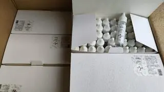 Kontrabanda znaleziona w kontenerach