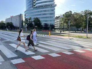 Drogowcy uporządkowali ruch na rondzie Kercelak