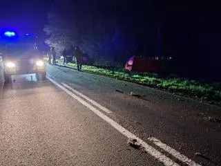Wypadek w miejscowości Gąsiorowo