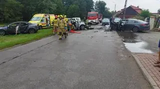 Wypadek w Józefowie