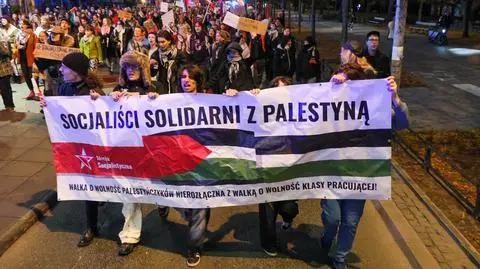 Demonstracja przed MSZ