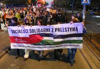 Demonstracja "Solidarni z Palestyną" 