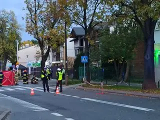 Zginął pieszy potrącony przez motocykl