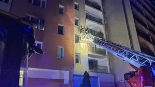 Pożar na Pradze Północ