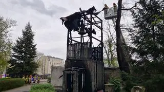 Spłonęła XIX-wieczna dzwonnica. 64-latek podejrzany o podpalenie